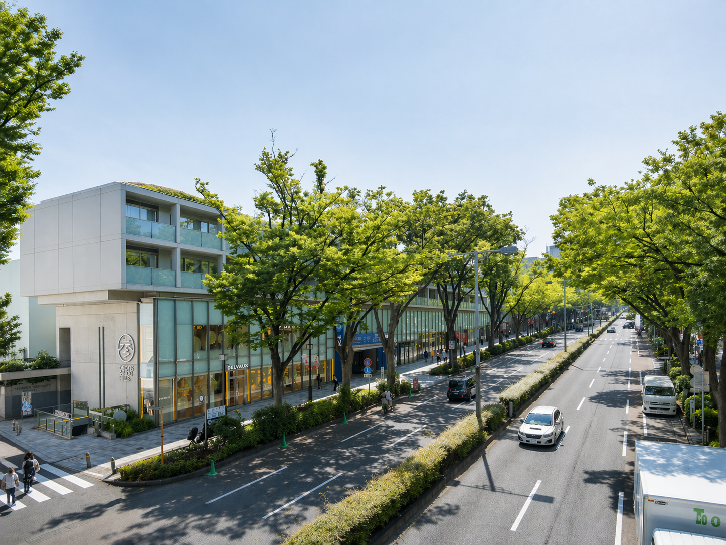 外苑前の街並み